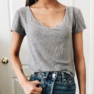 Nordstrom Rack Ribbed Tee